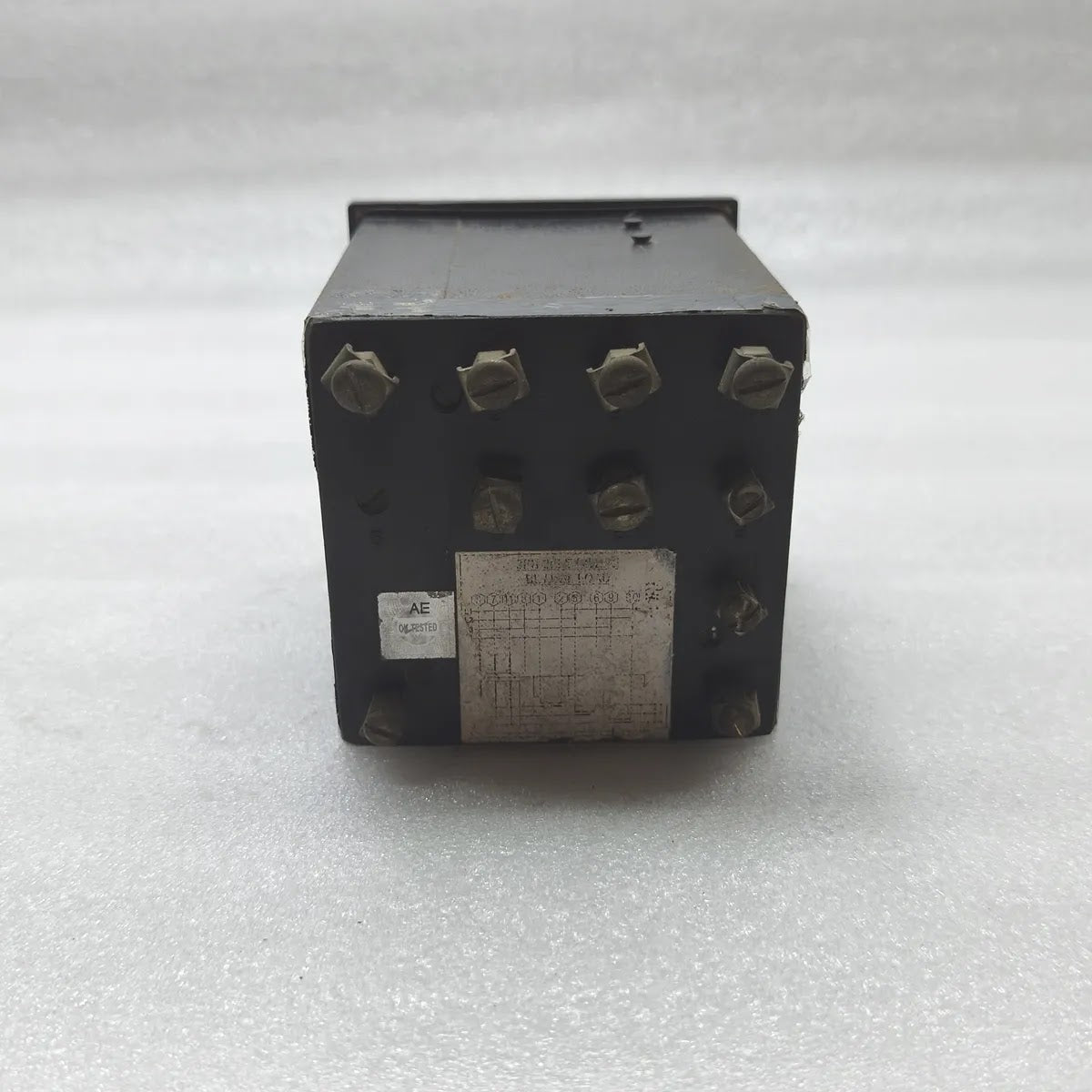 AUTOMATIC ELECTRIC MW Panel Meter 20-0-20MW 110V 1A