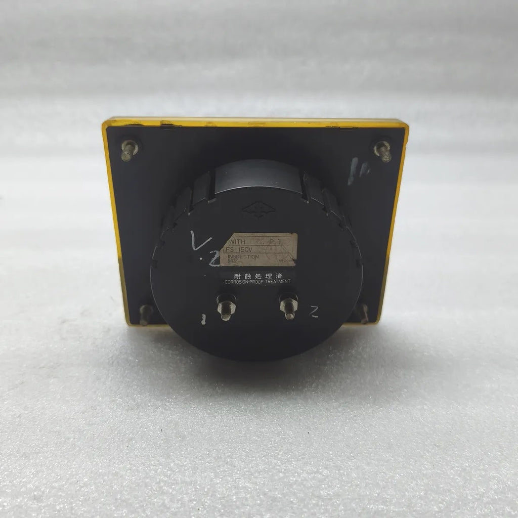 Toyo Keiki ACF-12N Marine AC Panel Voltmeter 0-600V PT 460/115V Japan