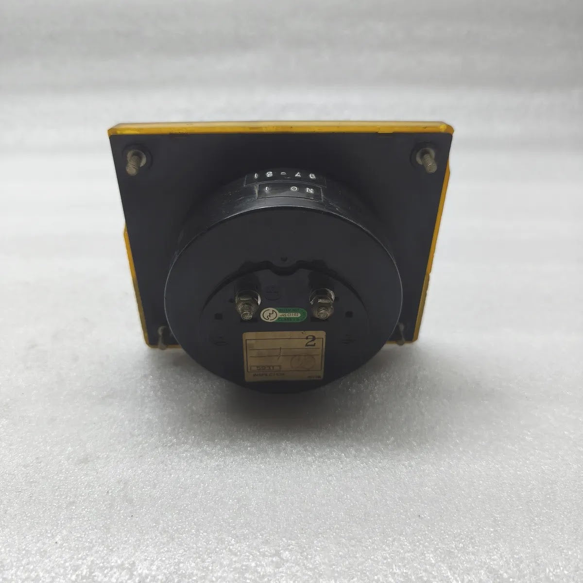 TOYO KEIKI DCF-12N Tachometer Panel Meter 0-20000rpm 200µA ATLS3953