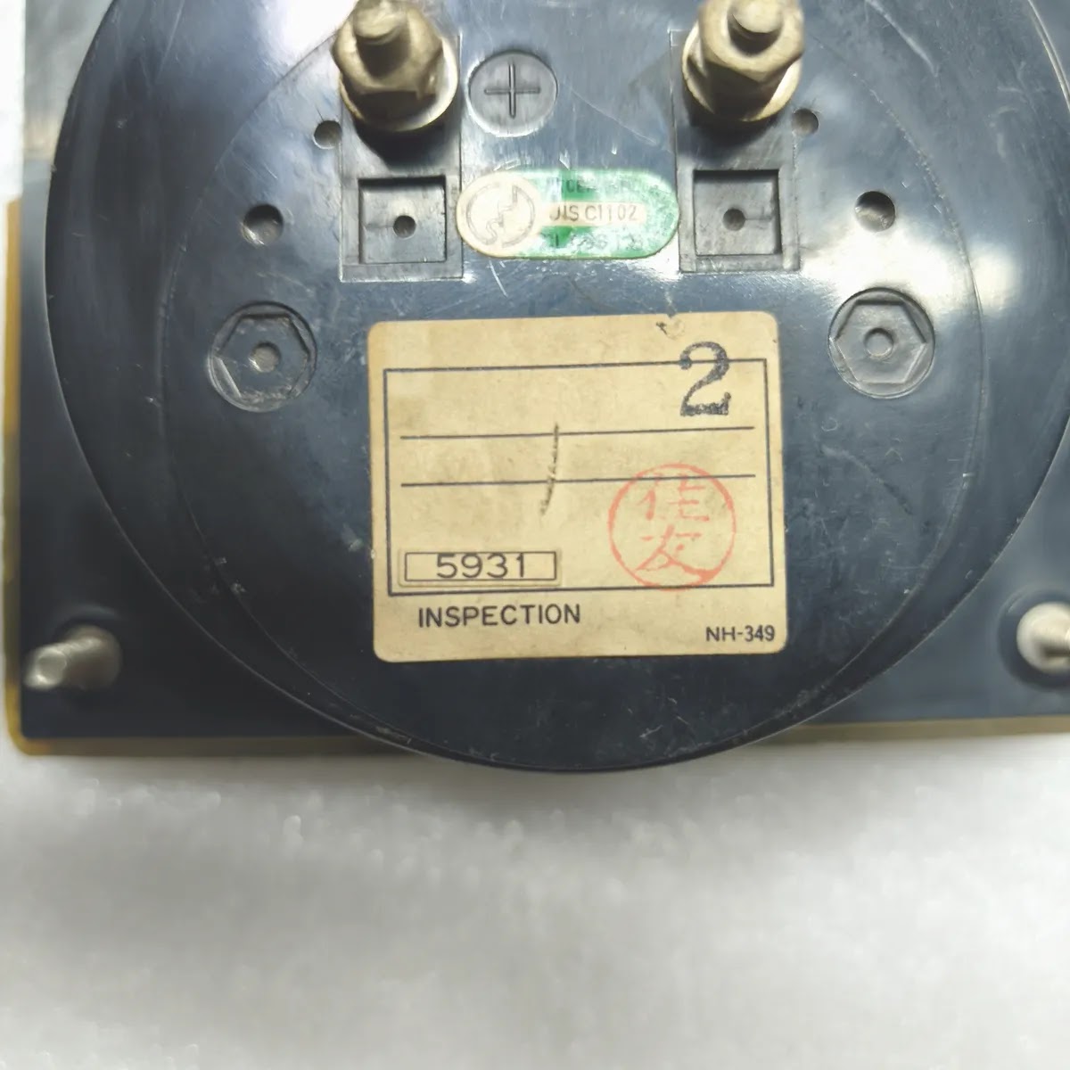 TOYO KEIKI DCF-12N Tachometer Panel Meter 0-20000rpm 200µA ATLS3953