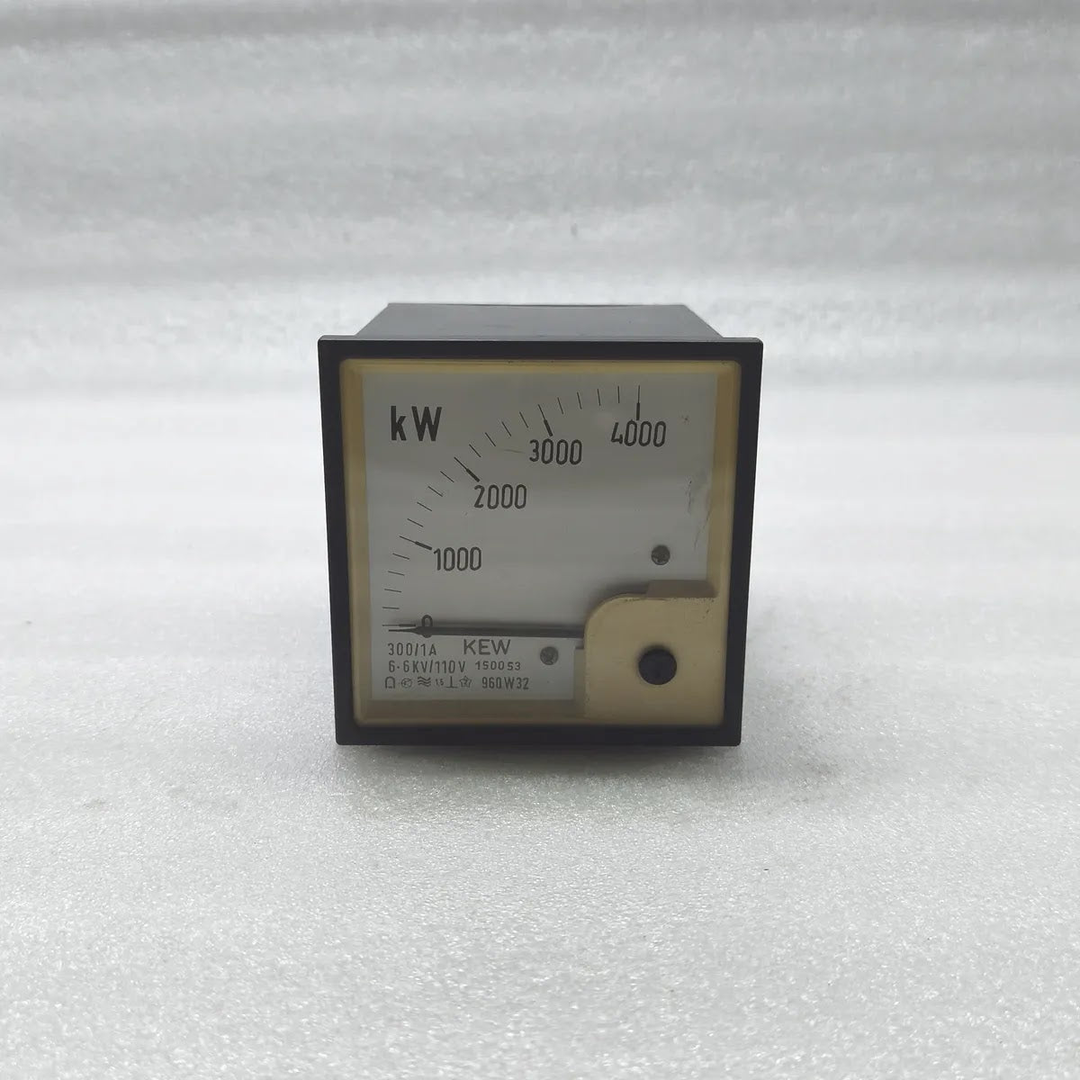 KEW 96QW32 Analog Panel Wattmeter 0-4000kW 110VAC
