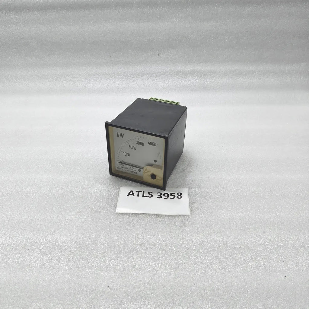KEW 96QW32 Analog Panel Wattmeter 0-4000kW 110VAC
