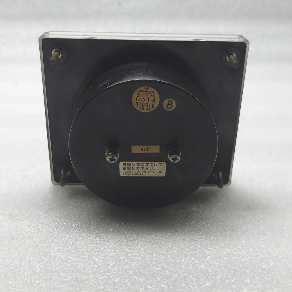 DAIICHI LCTK-12 Analog Panel Ammeter 0-750A CT 750:5A