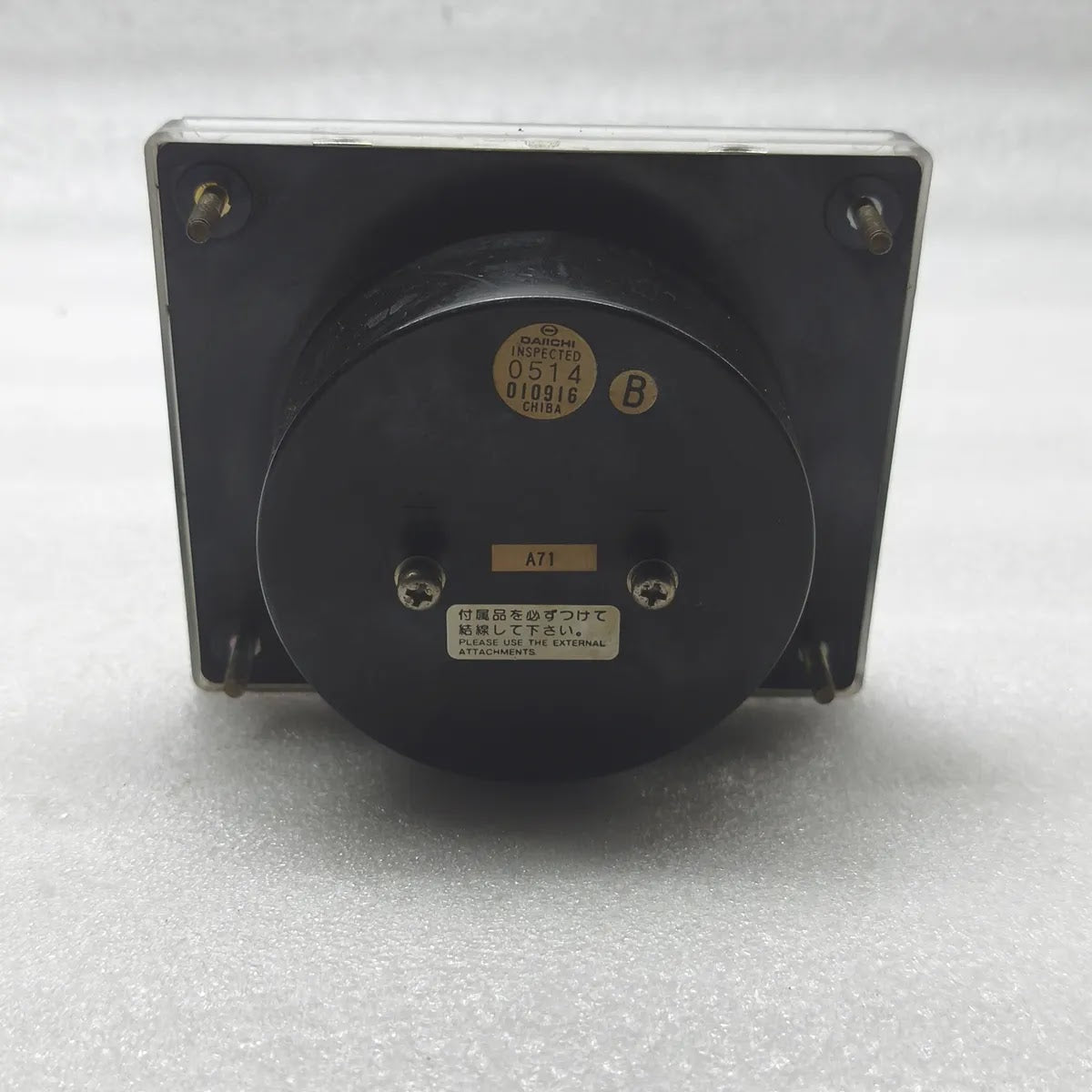DAIICHI LCTK-12 Analog Panel Ammeter 0-750A CT 750:5A