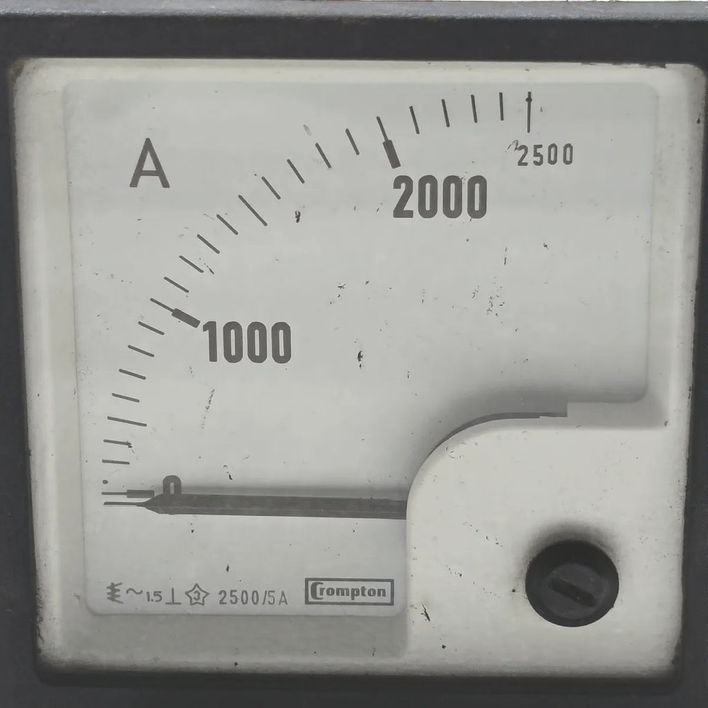 CROMPTON E243 Analogue AC Ammeter 0-2500A 2500/5A