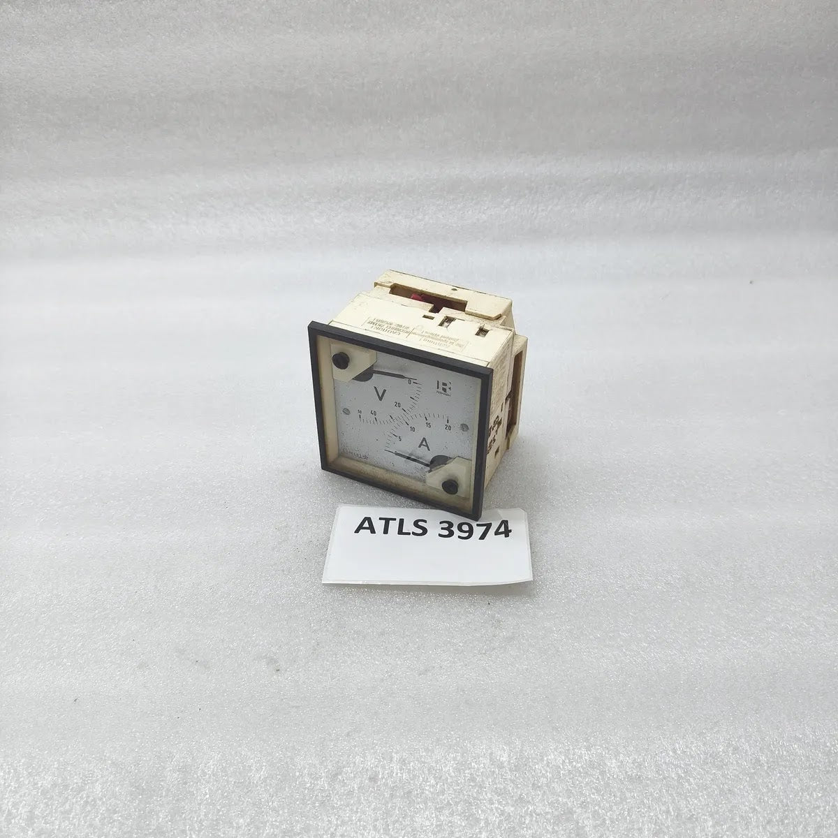 RISHABH Dual Scale Voltmeter Ammeter Panel Meter 0-50V 0-20A