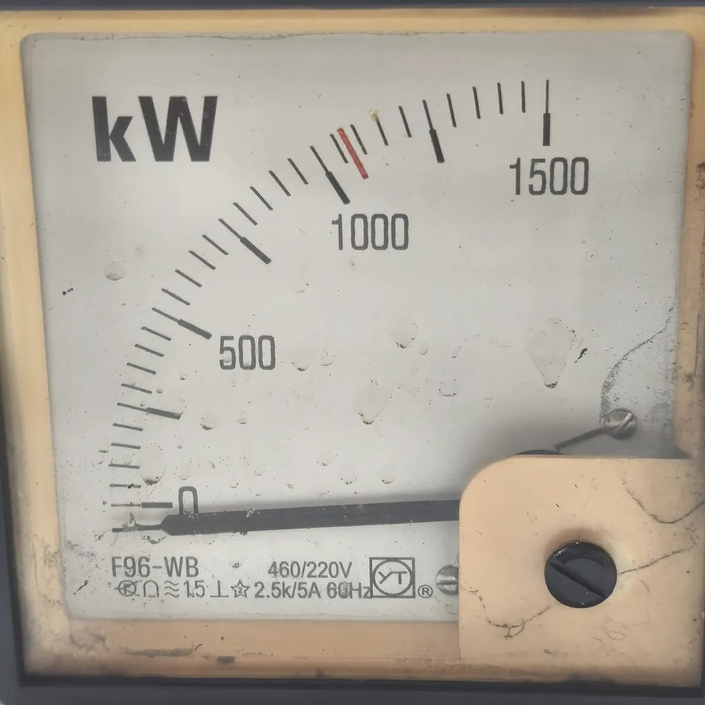 SHANGHAI YITAI F96-WB Panel Wattmeter 1500kW 460/220V