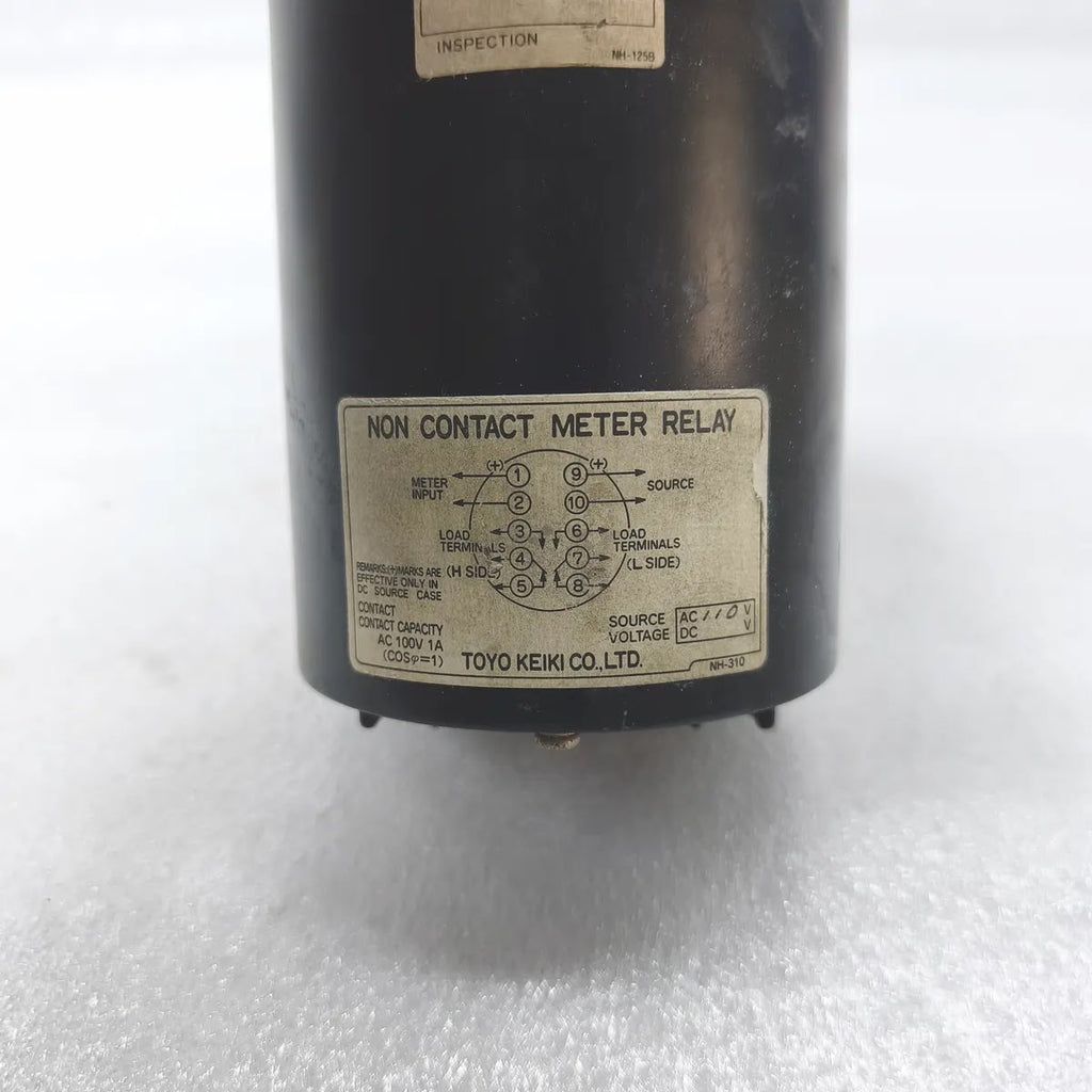 TOYO KEIKI MHG-85 Non-Contact Meter Relay Ammeter 0-4A AC110V