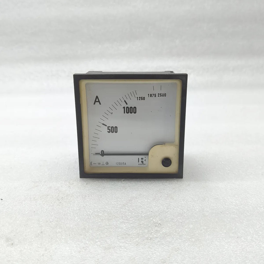 RISHABH EQ96 Moving Iron Panel Ammeter 0-1250A 1250/5A