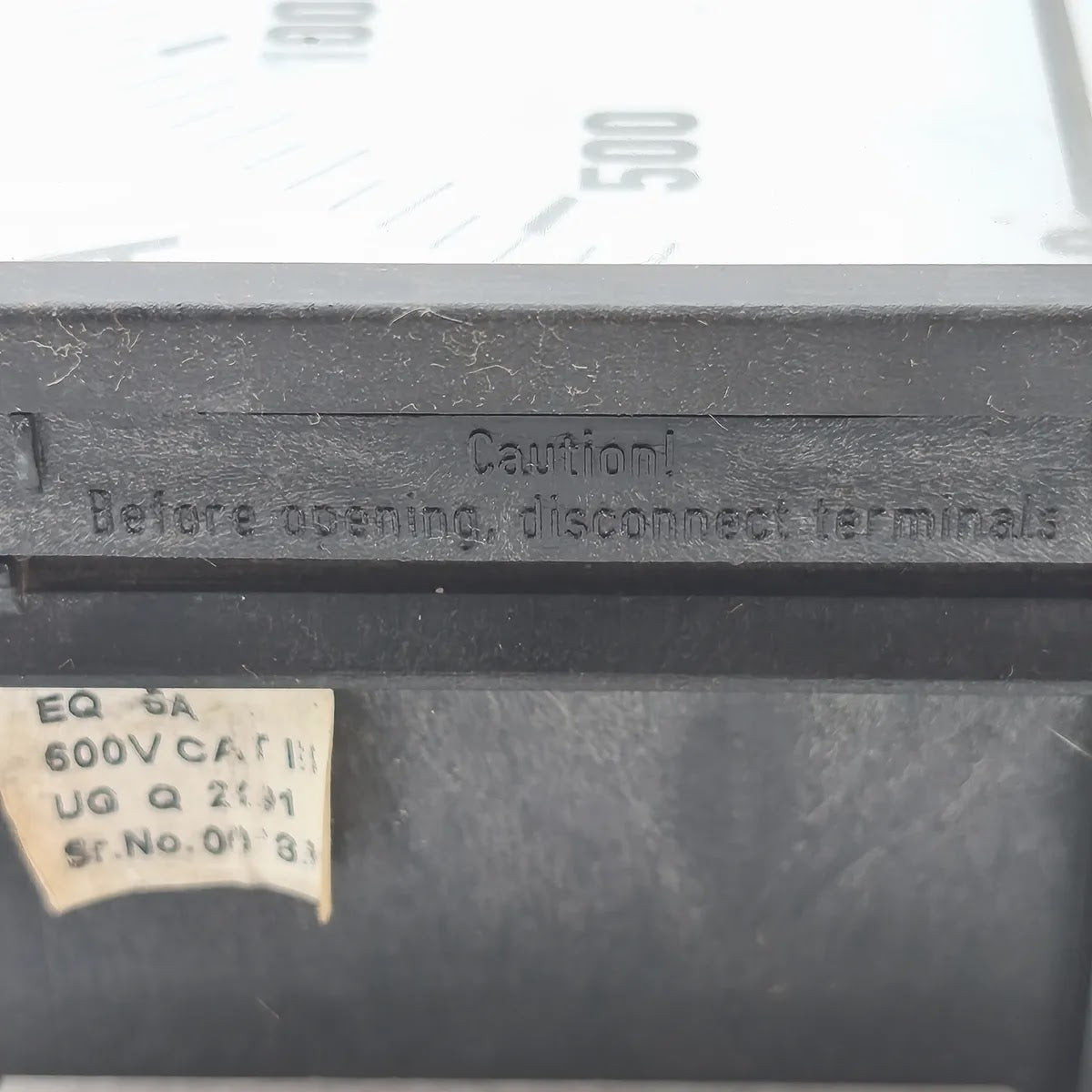 RISHABH EQ96 Moving Iron Panel Ammeter 0-1250A 1250/5A
