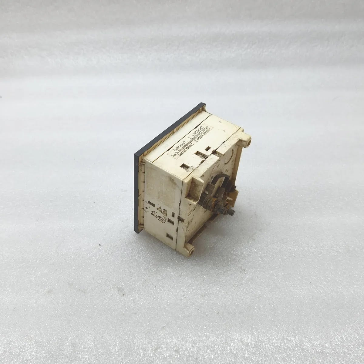 RISHABH Dual Moving Coil DC Panel Meter Voltmeter Ammeter 50V 20A