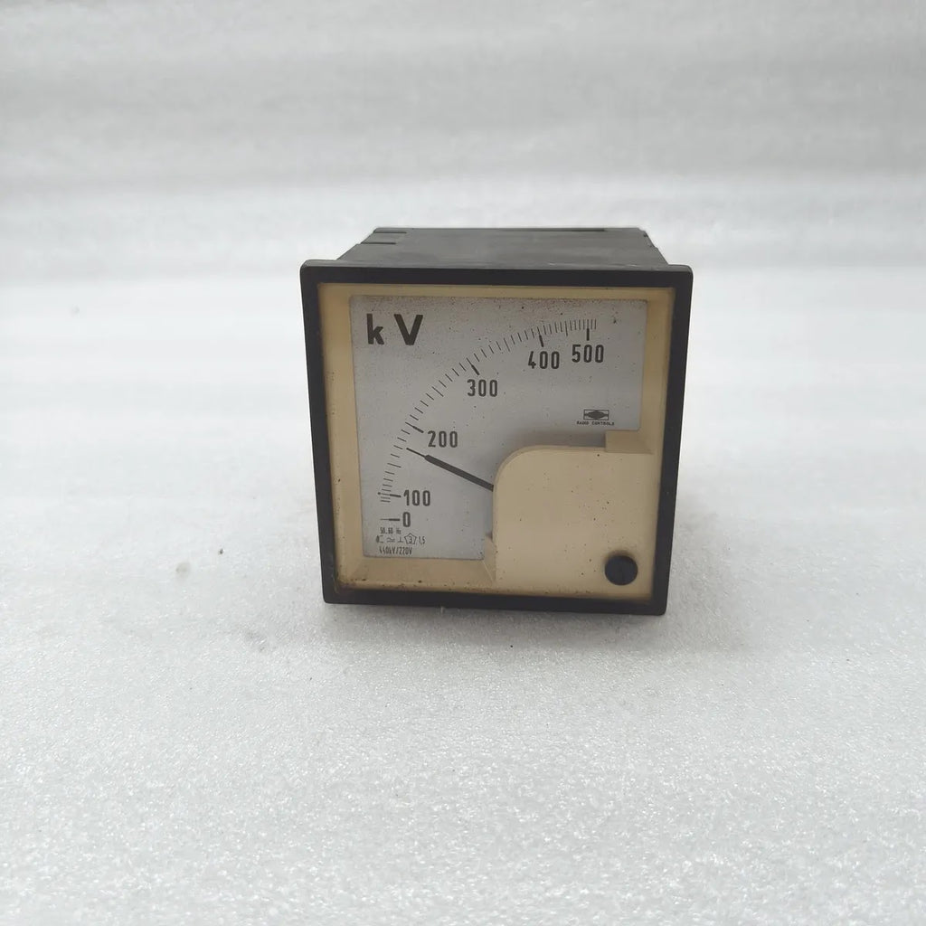 RADIO CONTROLE Analogue Panel Voltmeter 0-500kV 440kV/220V