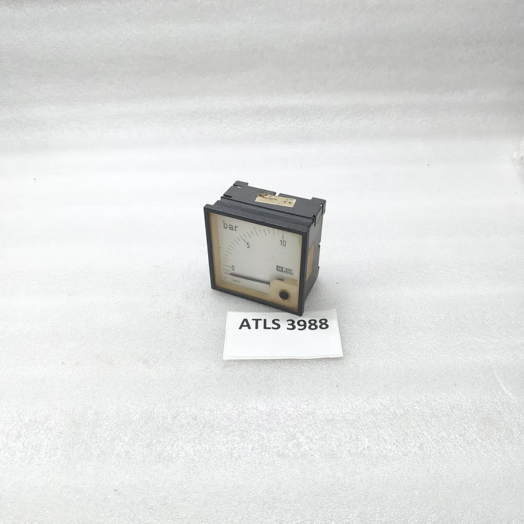 STN ATLAS Analogue Panel Meter Pressure Indicator 0-10 bar