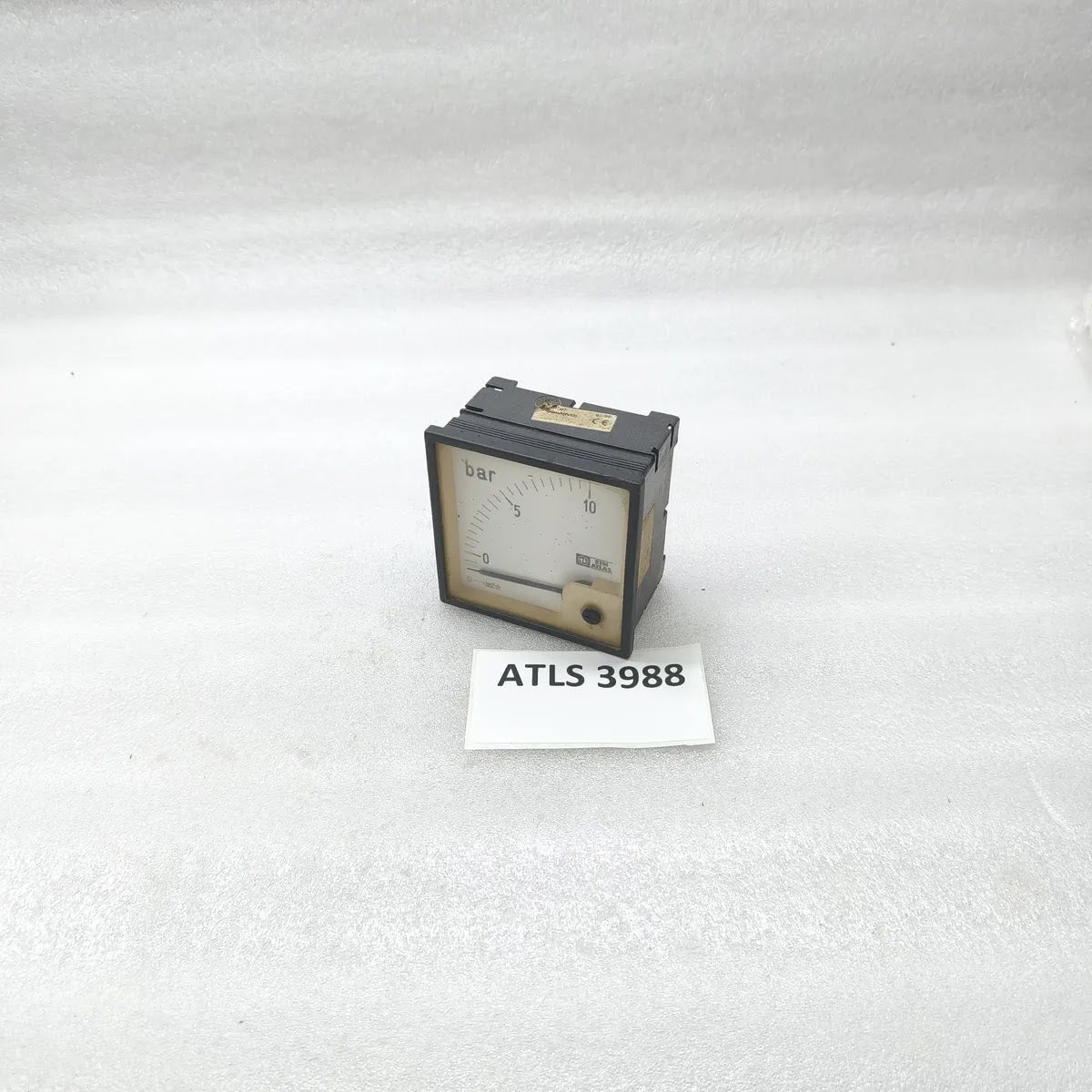 STN ATLAS Analogue Panel Meter Pressure Indicator 0-10 bar