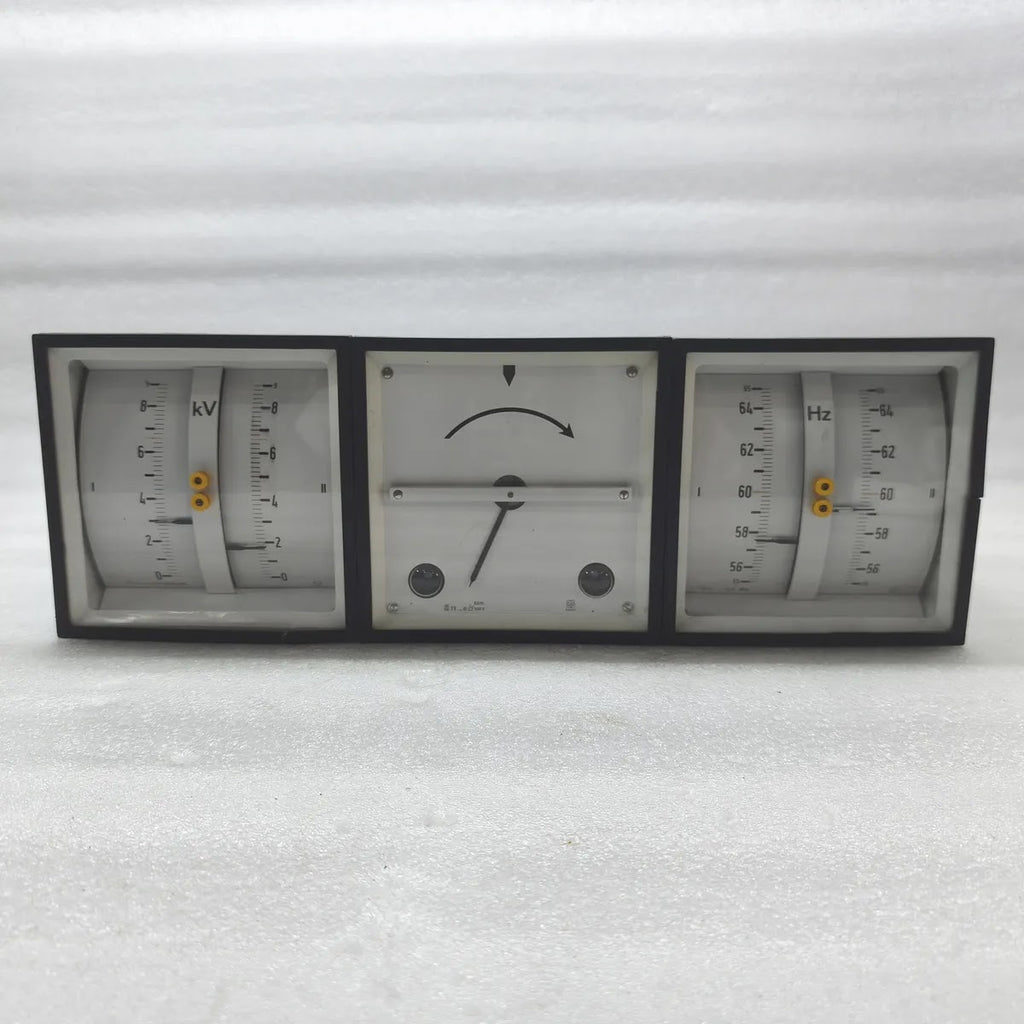 Synchroscope Double Voltmeter Frequency Meter Set 6,6/0,1kV 100V 60Hz