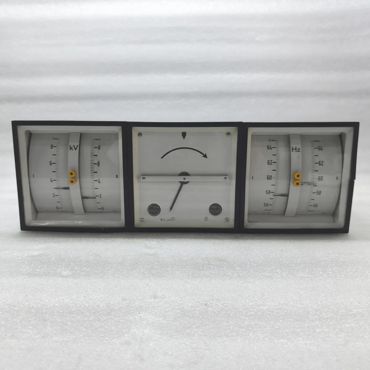 Synchroscope Double Voltmeter Frequency Meter Set 6,6/0,1kV 100V 60Hz