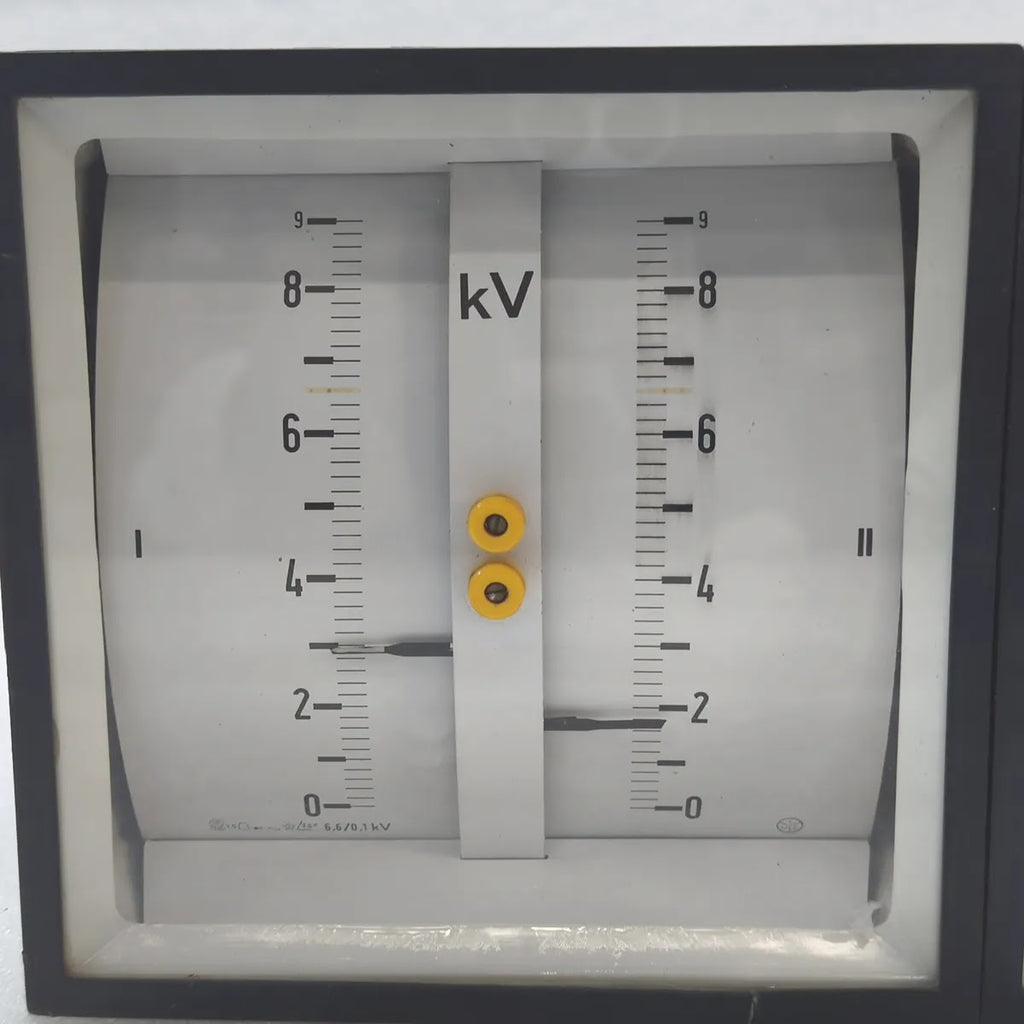 Synchroscope Double Voltmeter Frequency Meter Set 6,6/0,1kV 100V 60Hz