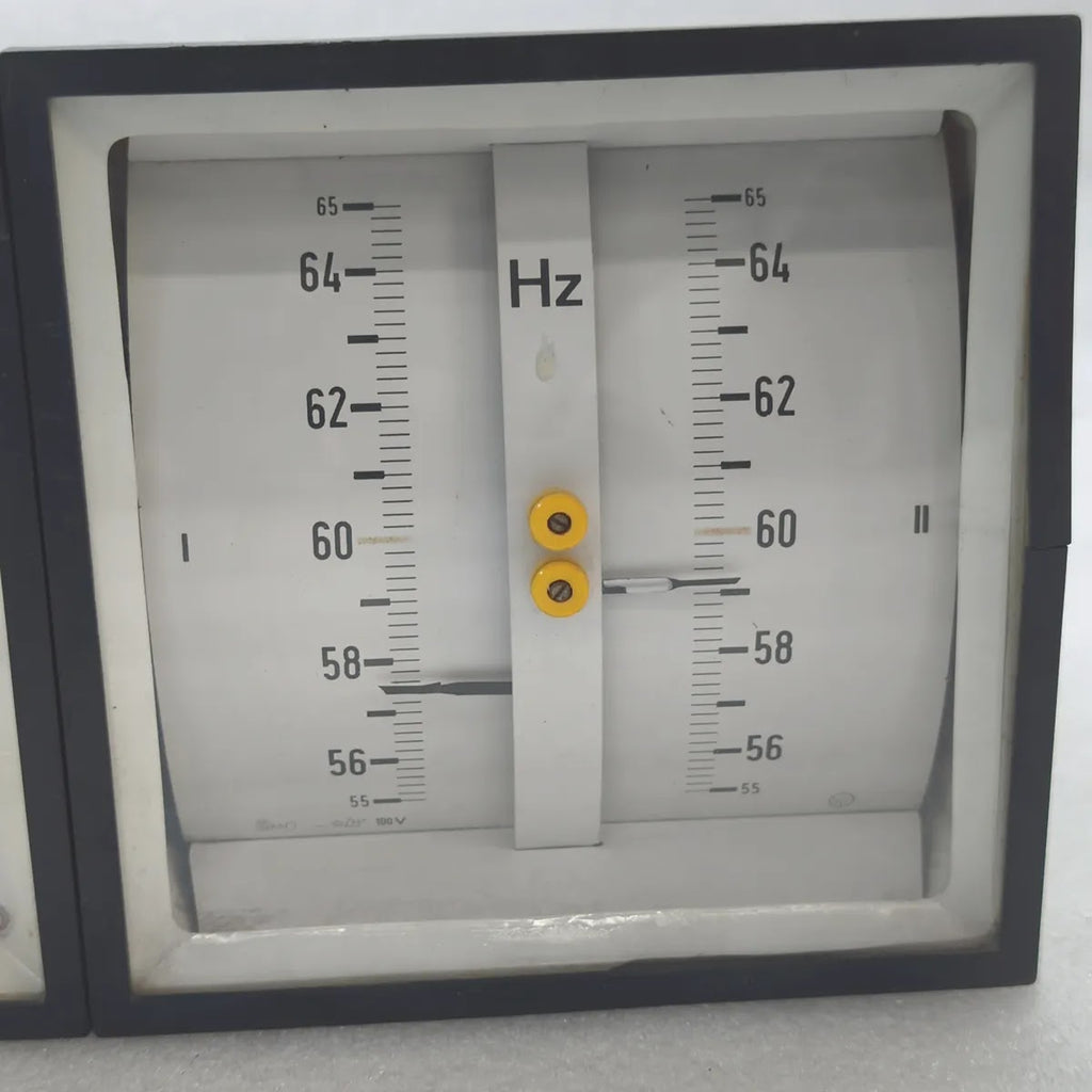 Synchroscope Double Voltmeter Frequency Meter Set 6,6/0,1kV 100V 60Hz