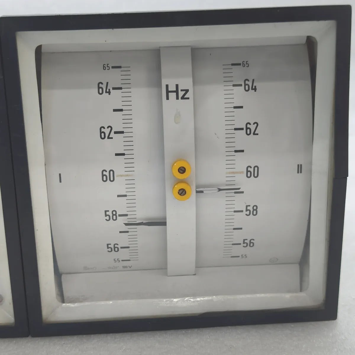Synchroscope Double Voltmeter Frequency Meter Set 6,6/0,1kV 100V 60Hz