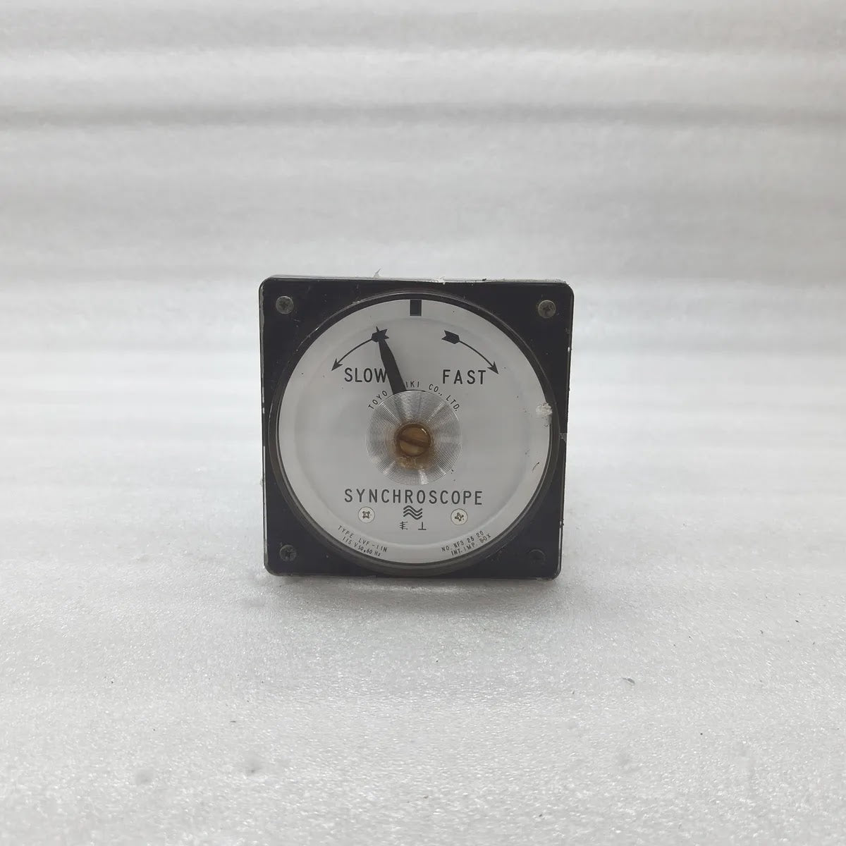 TOYO KEIKI LVF-11N Synchroscope 115V 50/60Hz