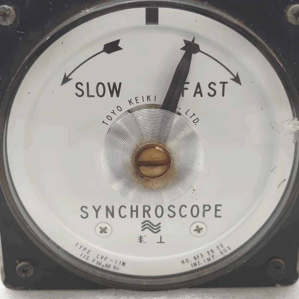TOYO KEIKI LVF-11N Synchroscope 115V 50/60Hz