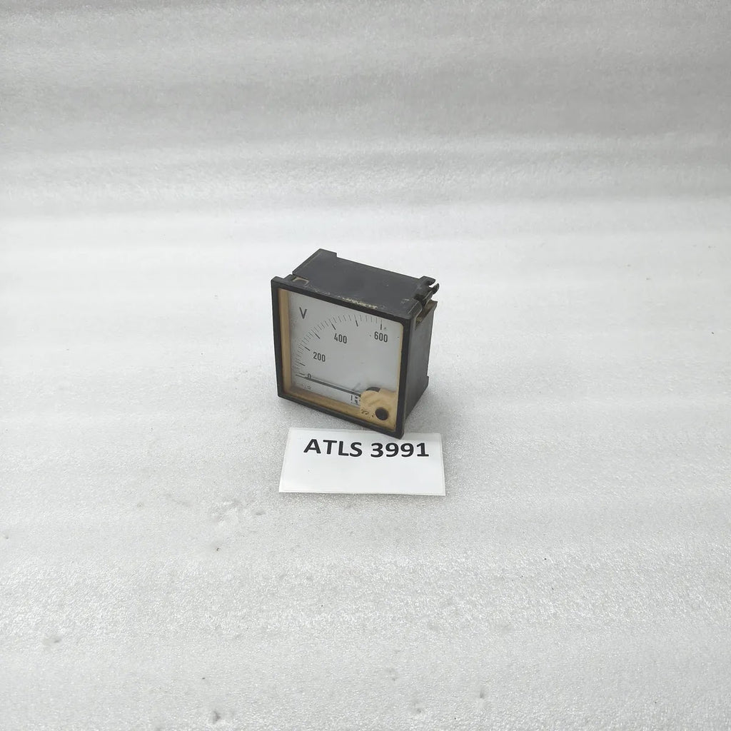 RISHABH Analogue Panel Voltmeter 0-600V AC