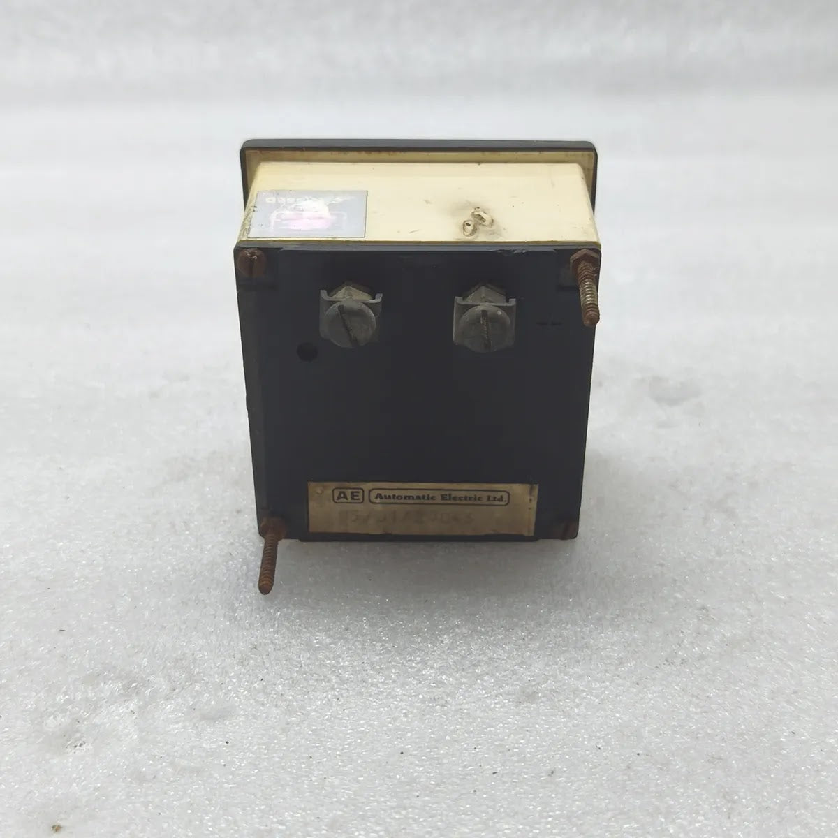 AUTOMATIC ELECTRIC AE Moving Iron Panel Ammeter 0-20A AC