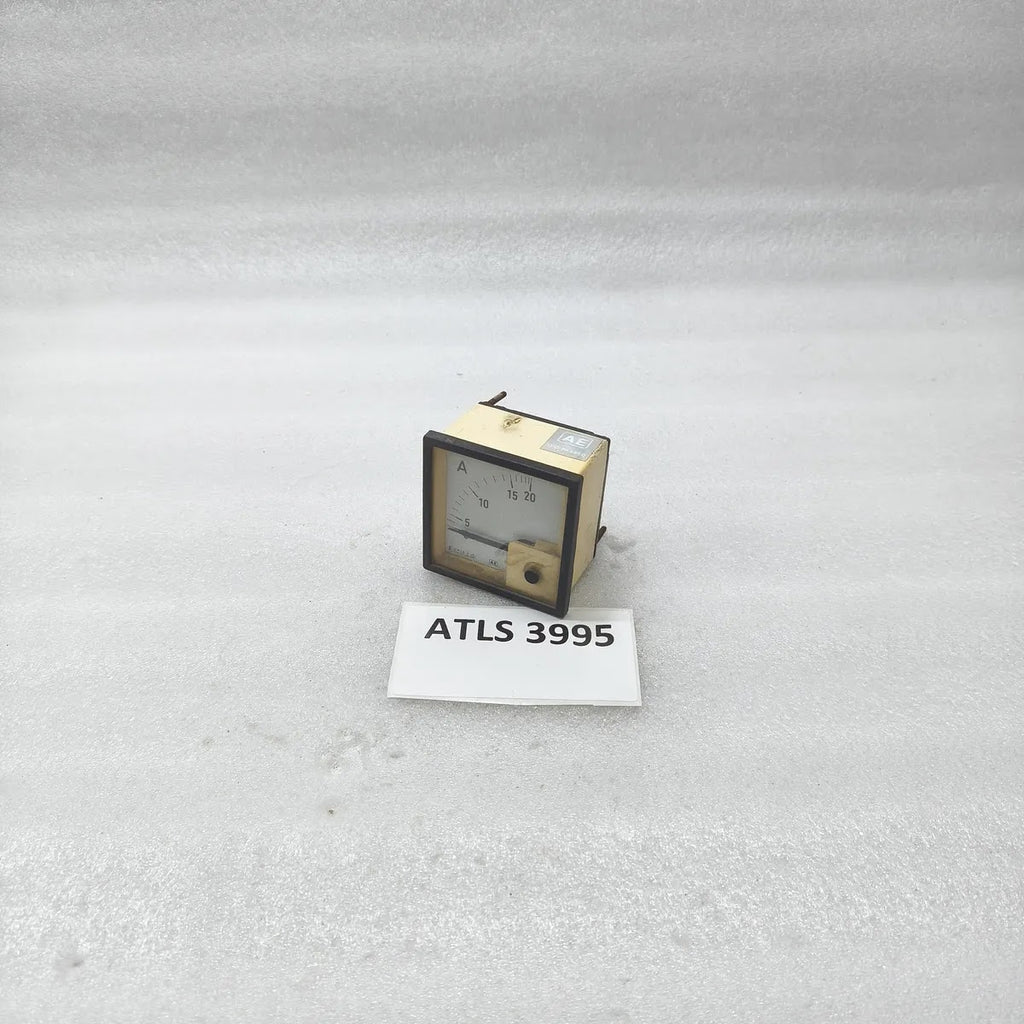 AUTOMATIC ELECTRIC AE Moving Iron Panel Ammeter 0-20A AC