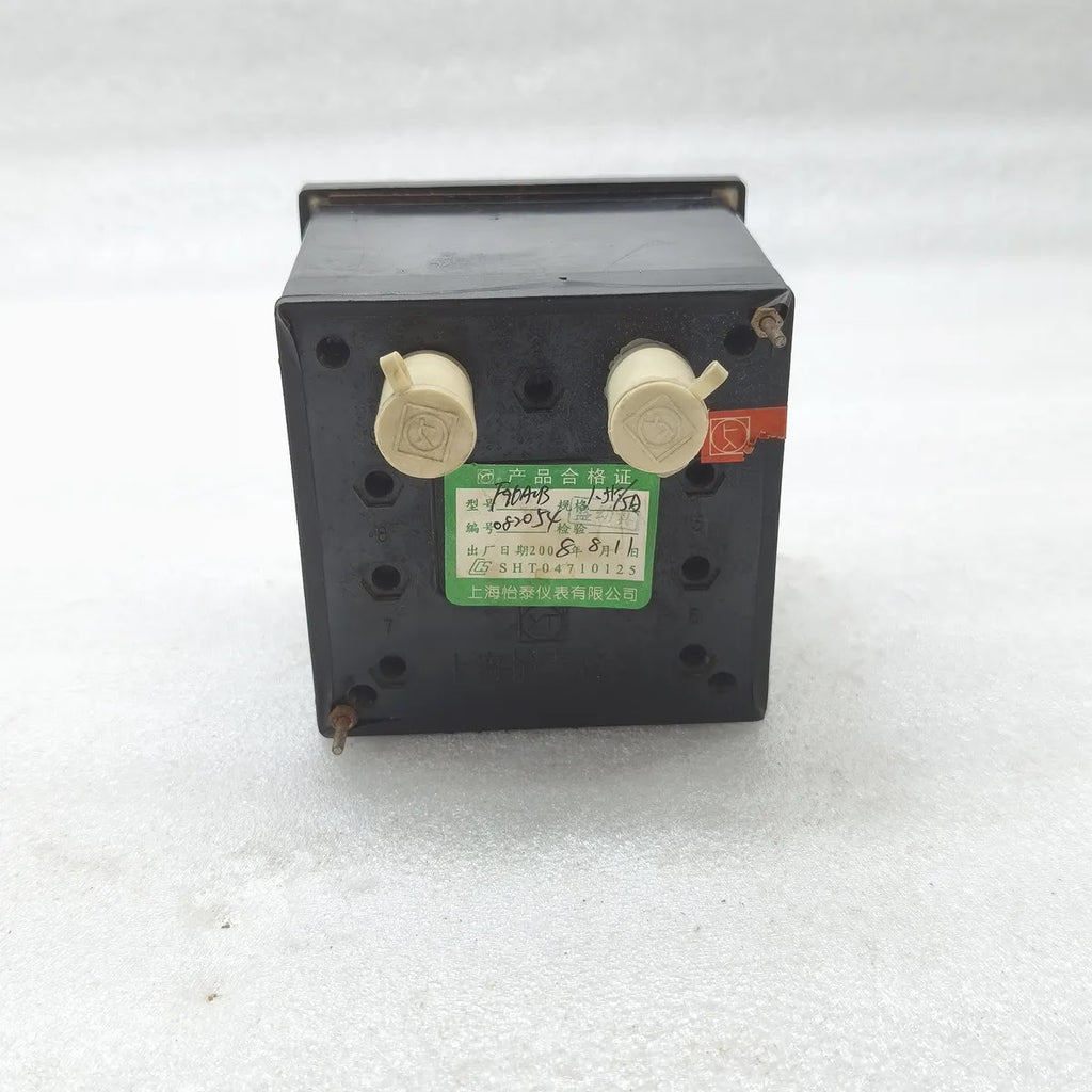 SHANGHAI YITAI F96-ACB Analog Panel Ammeter 1.5kA/5A 60Hz