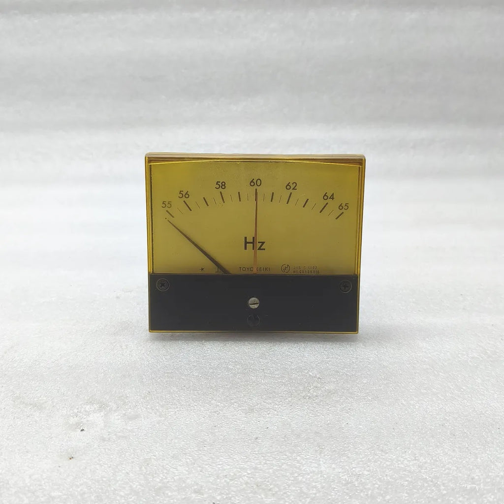 TOYO KEIKI FCF-12NV Frequency Meter 55-65Hz 115V