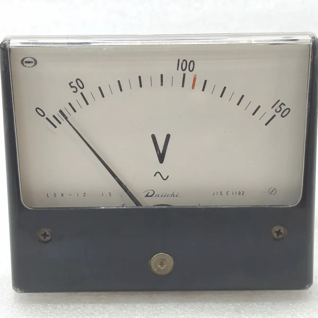 DAIICHI LSK-12 AC Panel Voltmeter 0-150V