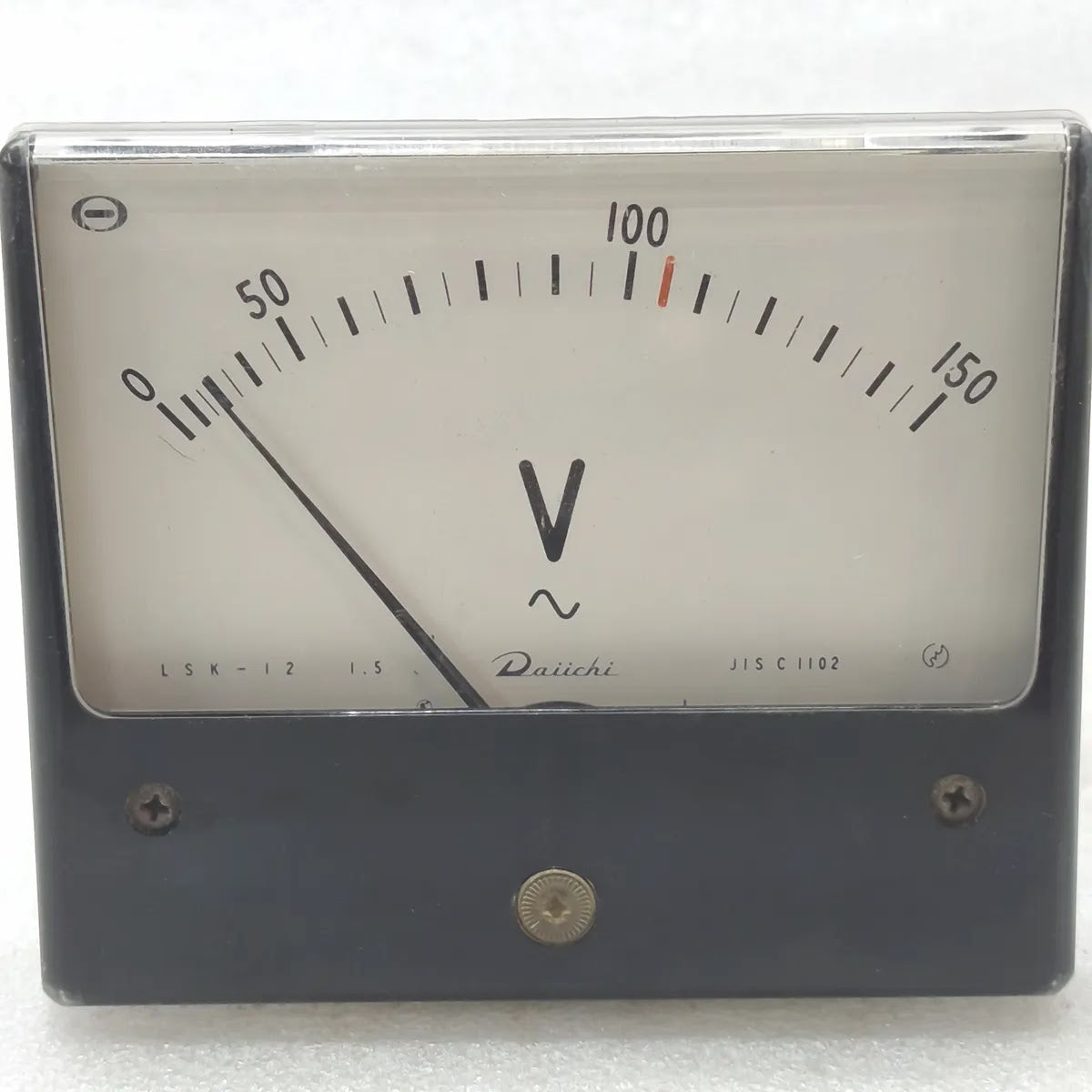 DAIICHI LSK-12 AC Panel Voltmeter 0-150V