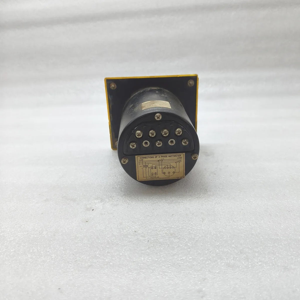 TOYO KEIKI ECF-12N 3-Phase Wattmeter 62-0-620kW 460V