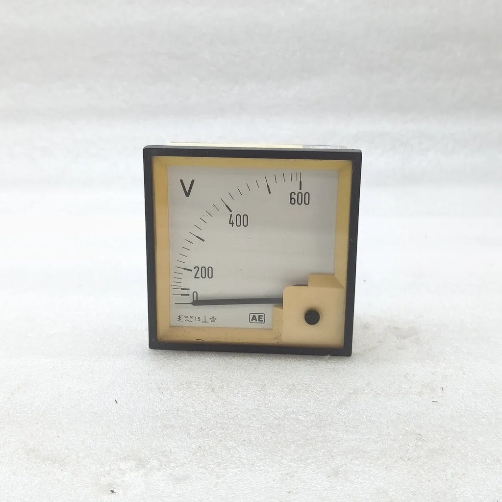 AUTOMATIC ELECTRIC AE Analogue Panel Voltmeter 0-600V AC 50-60Hz