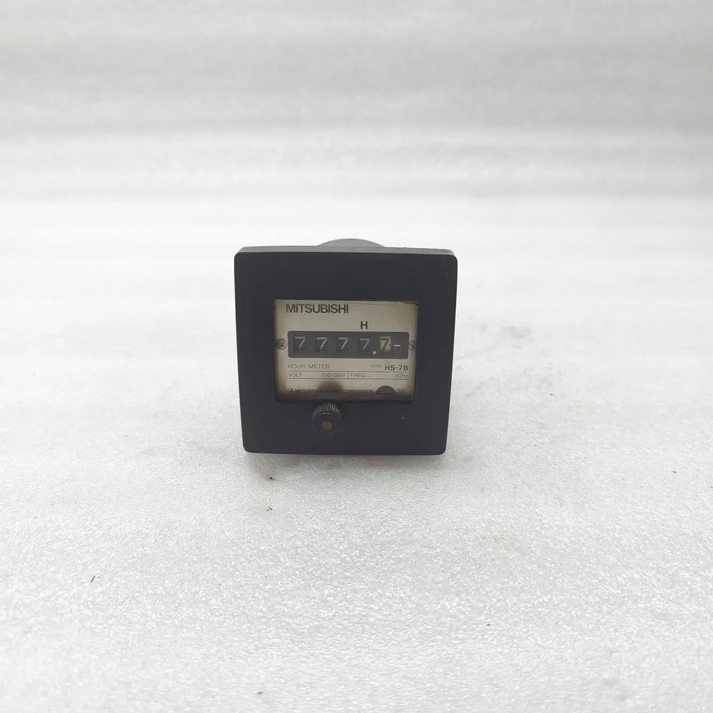 MITSUBISHI HS-7B Integrating Hour Meter 100-120V 60Hz