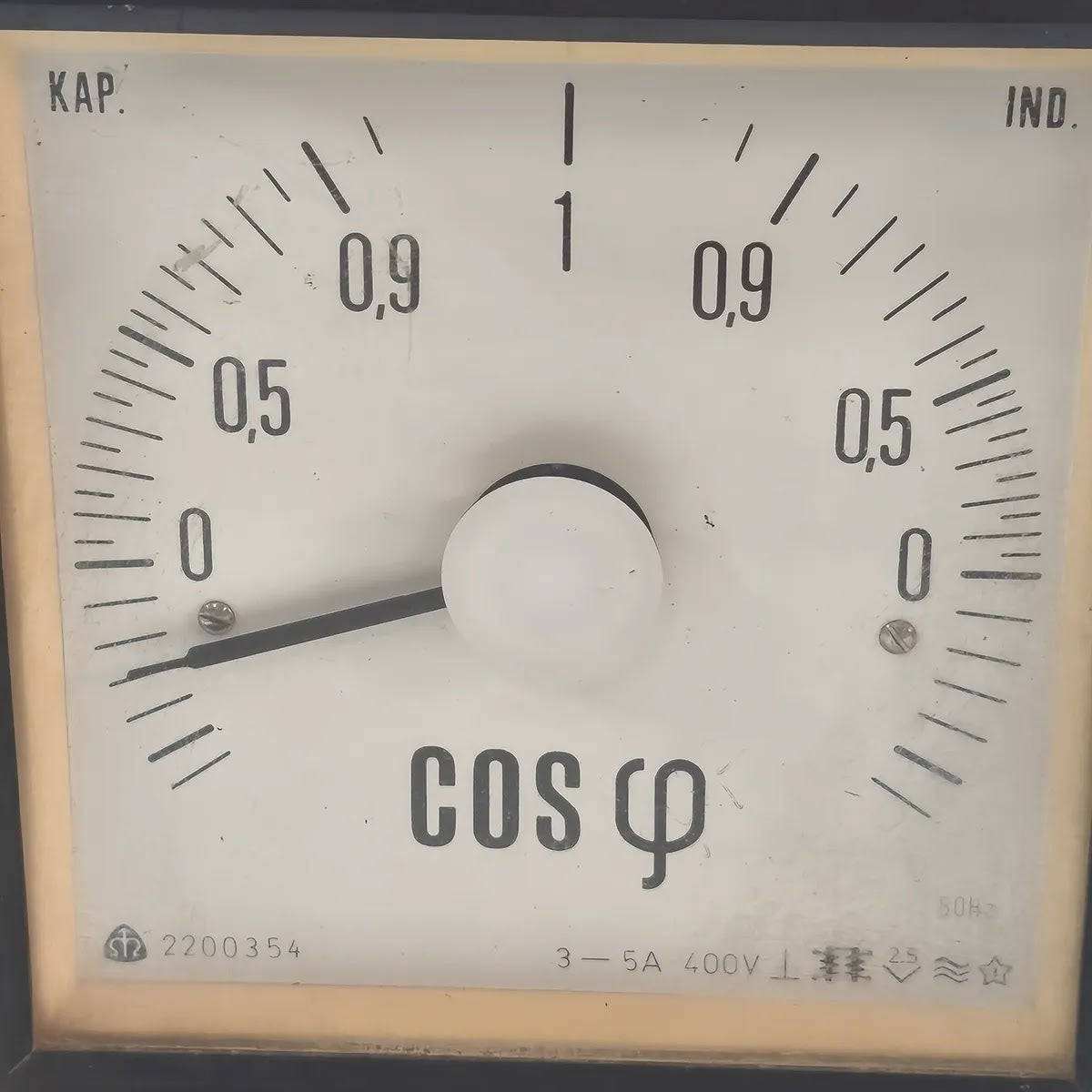 2200354 SPECIAL-T42 Power Factor Meter Cos Phi 3-5A 400V