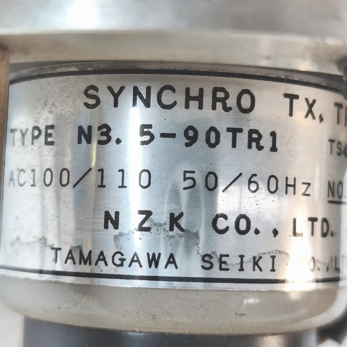 NZK N3.5-90TR1 Rudder Angle Indicator AC100/110V 50/60Hz