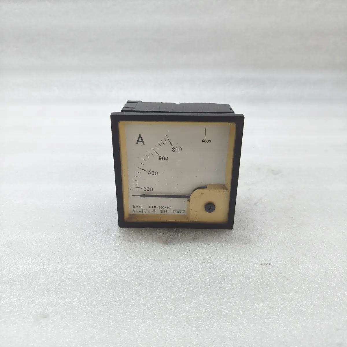 MECO-G SI96 Moving Iron Panel Ammeter 0-800A 800/5A CT