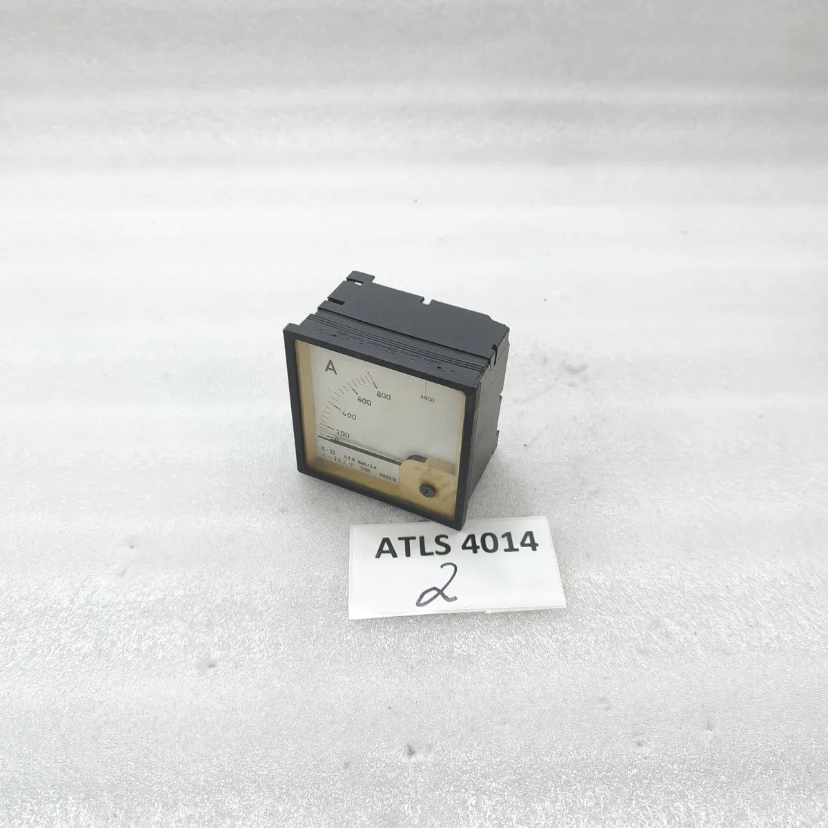 MECO-G SI96 Moving Iron Panel Ammeter 0-800A 800/5A CT