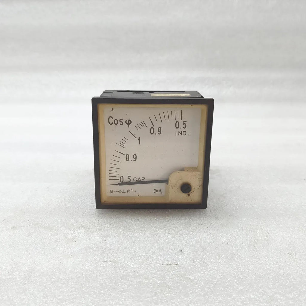 DEIF 225840.10 Power Factor Meter Cos Phi 3-Phase 0.5-1-0.5