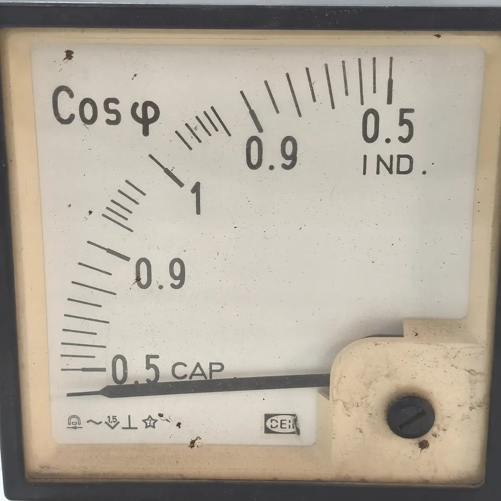DEIF 225840.10 Power Factor Meter Cos Phi 3-Phase 0.5-1-0.5