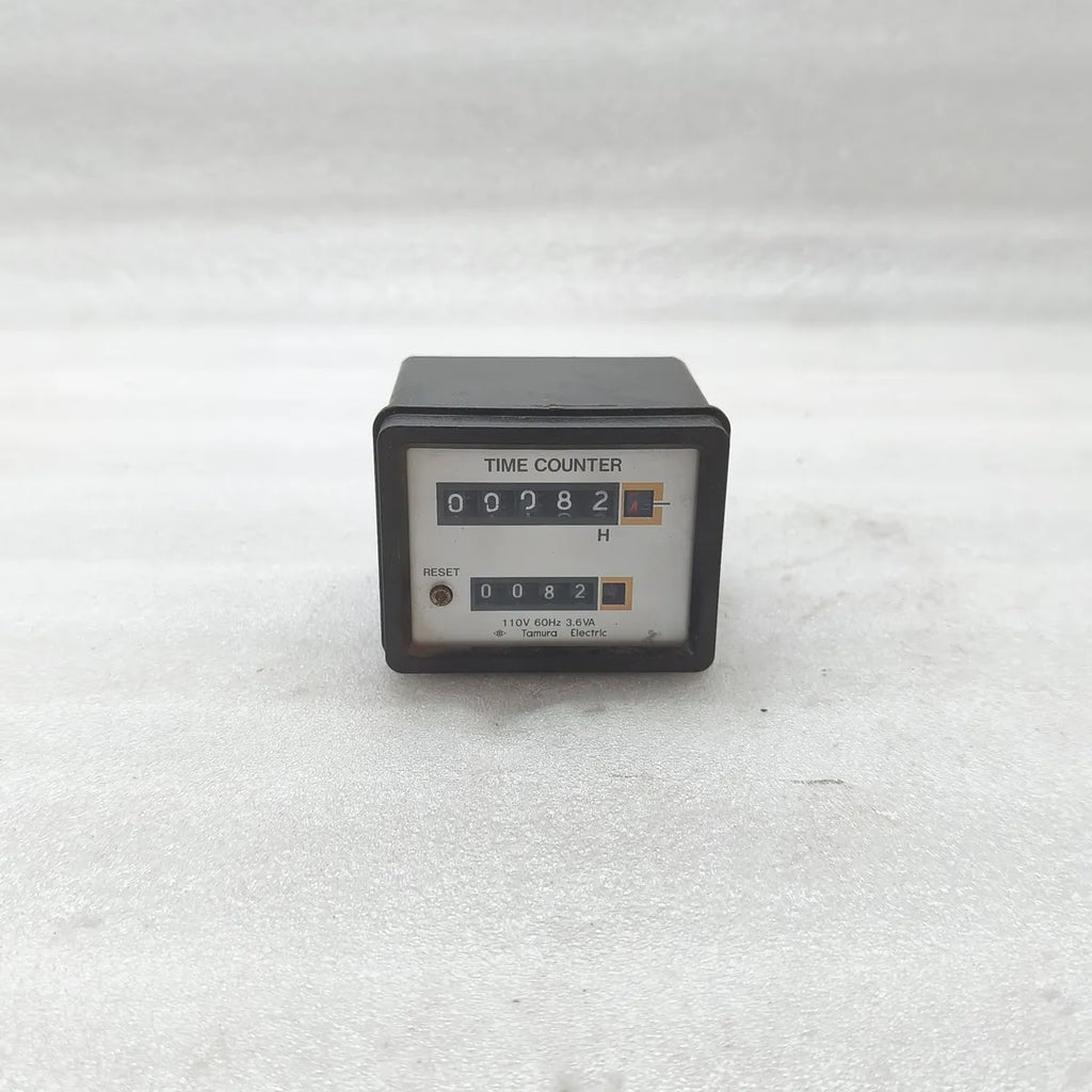 TAMURA ELECTRIC Time Counter Hour Meter 110V 60Hz