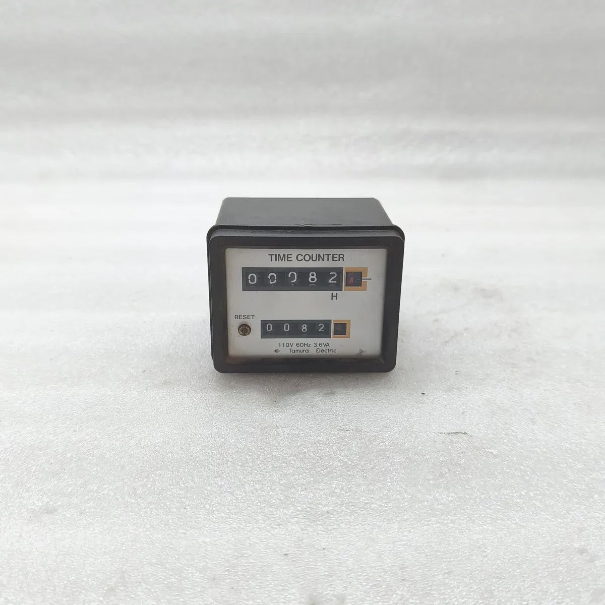 TAMURA ELECTRIC Time Counter Hour Meter 110V 60Hz