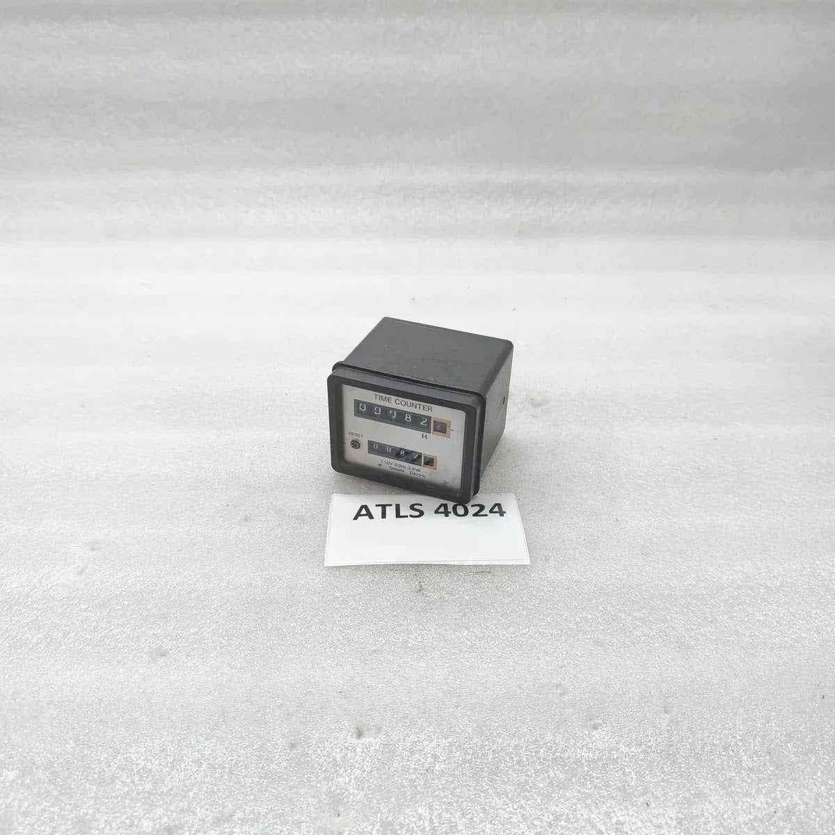 TAMURA ELECTRIC Time Counter Hour Meter 110V 60Hz