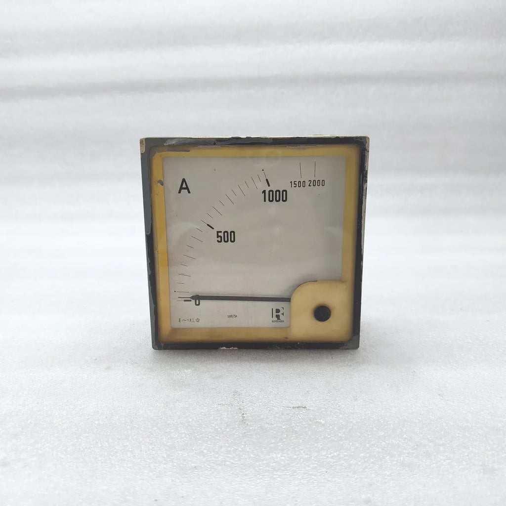 RISHABH Analogue Panel Ammeter 0-2000A 1000/5A CT