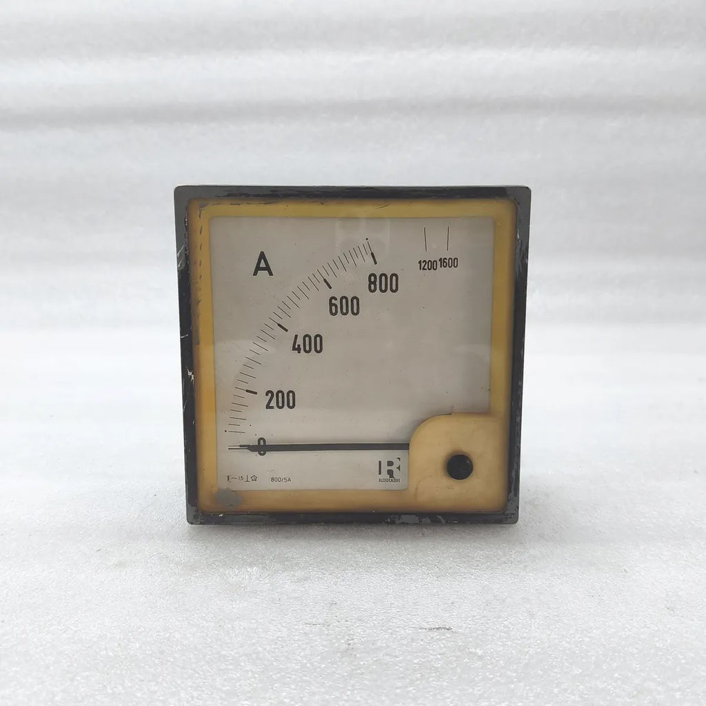 RISHABH Analogue Moving Iron Ammeter 0-800A 800/5A CT