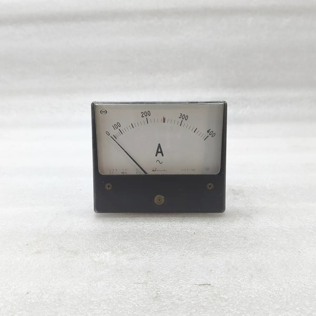 DAIICHI LSK-12 Analog Panel Ammeter 0-400A CT 400/5A