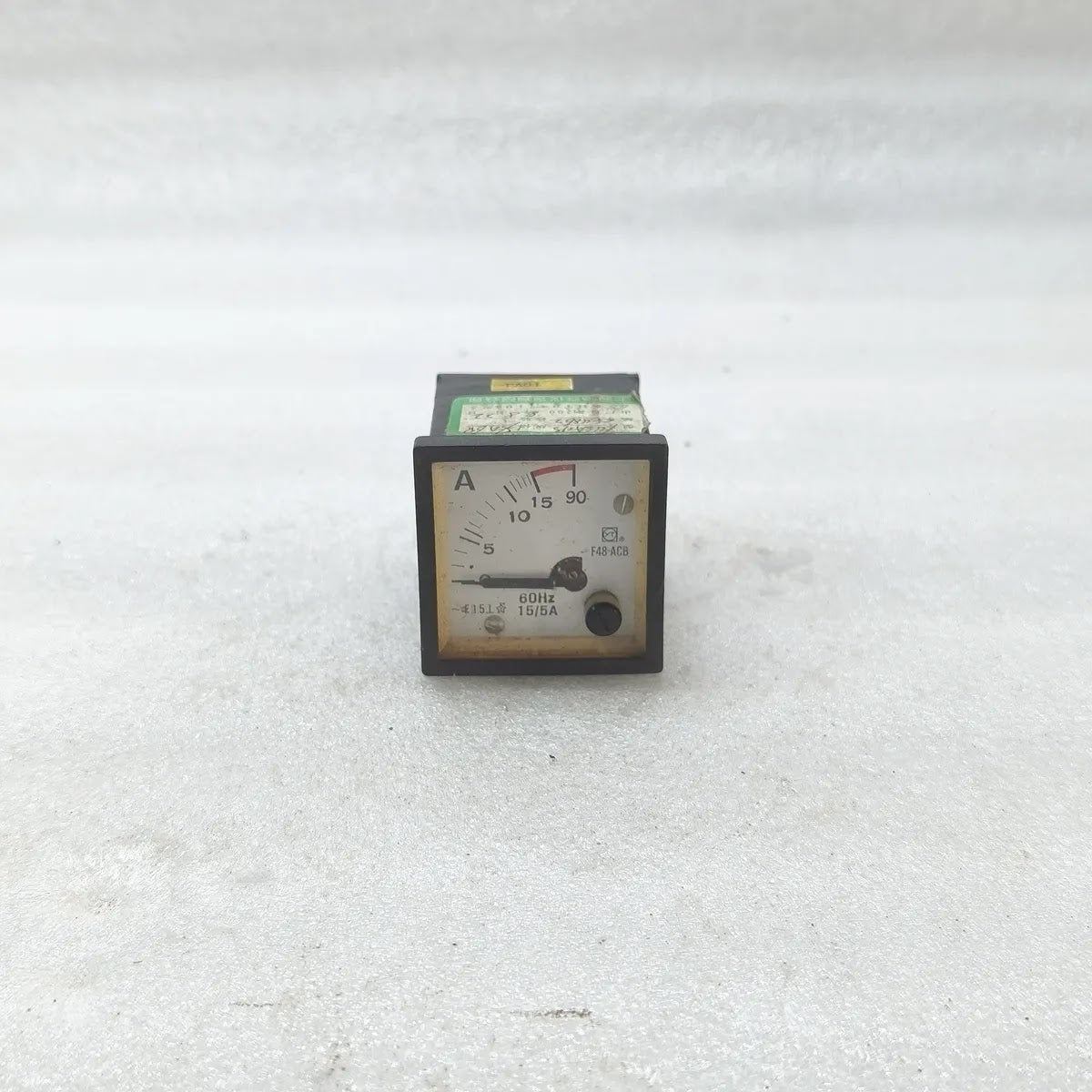 SHANGHAI YITAI F48-ACB Analog AC Ammeter 15/5A 60Hz