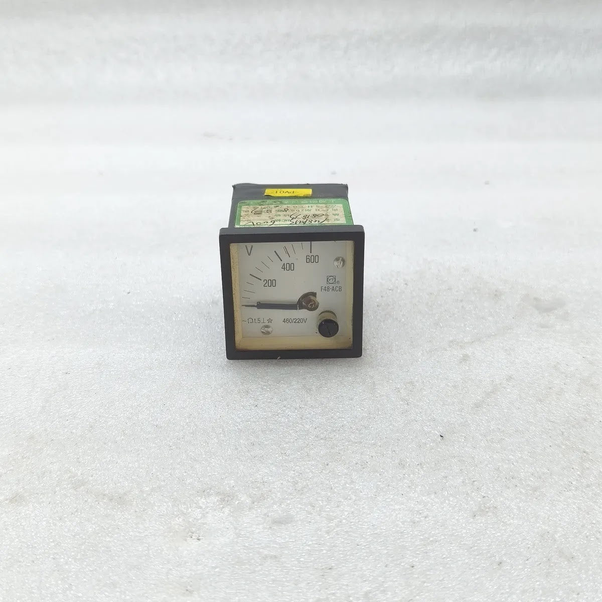 YT F48-ACB Analogue Panel Voltmeter 0-600V 460/220V