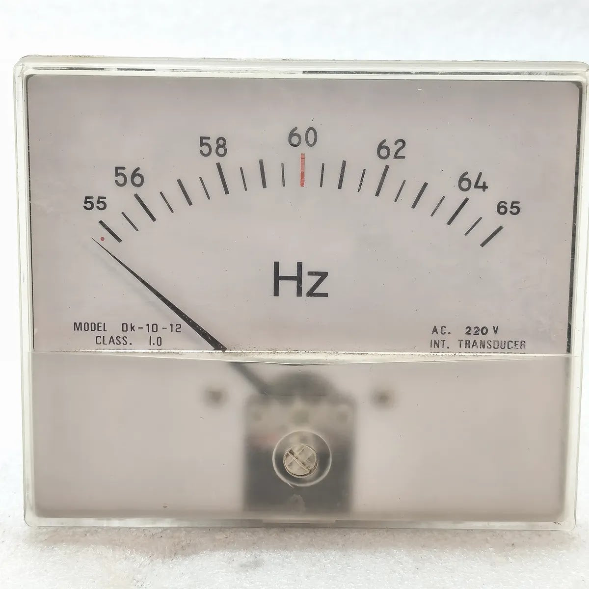 KWANG DK-10-12 Analog Frequency Meter 55-65Hz 220V